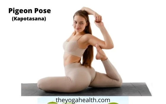 Pigeon Pose In yoga 